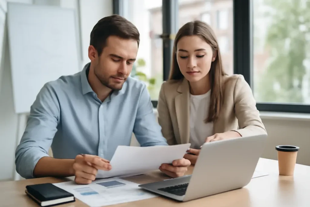 Realistische stockfoto van een Ninja airfryer in een moderne keuken